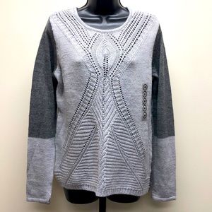 Natural Reflections Color Block Sweater